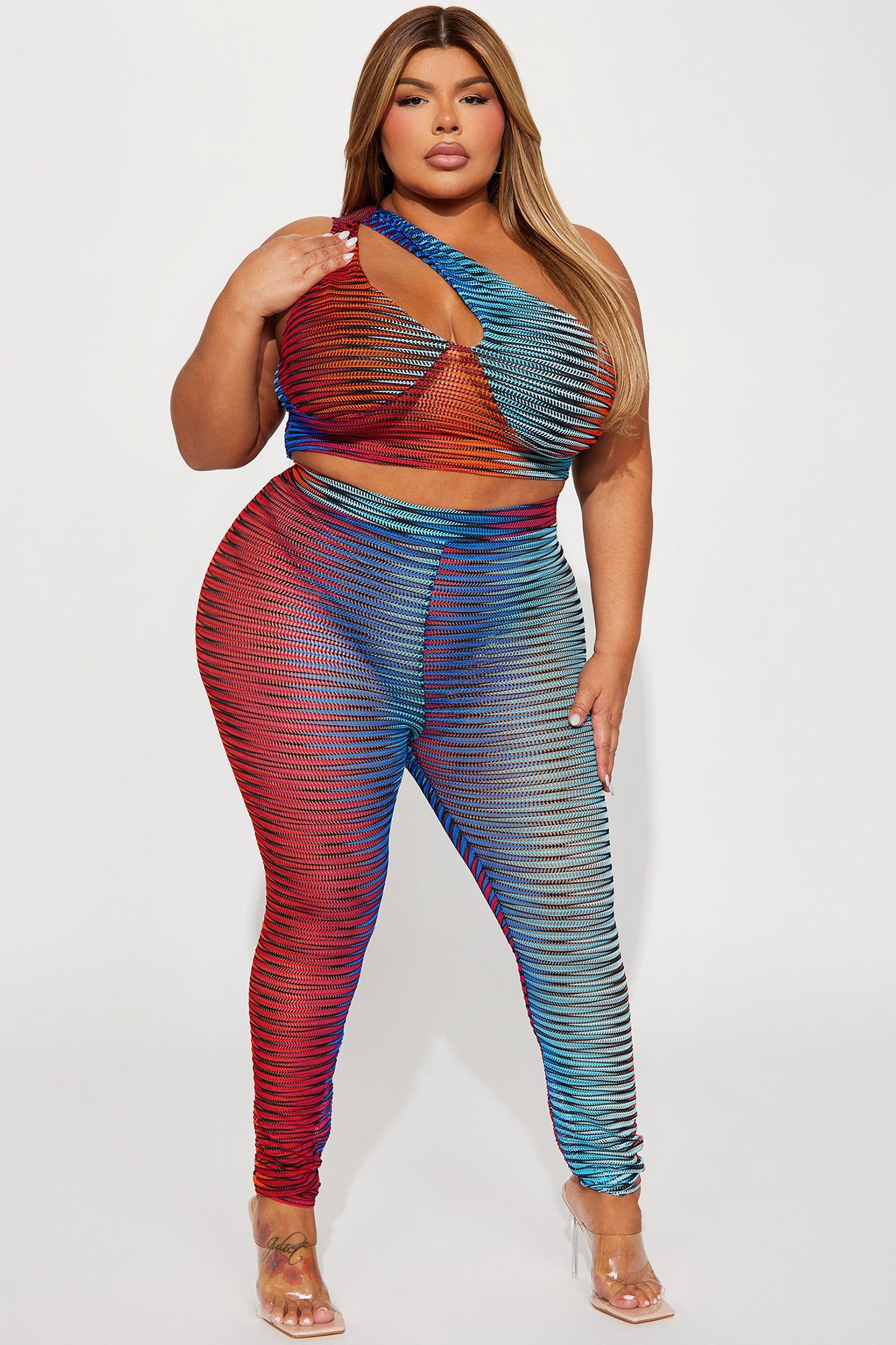 Be A Star Legging Set - Multi Color sold by Fashion Nova product image thumbnail 4