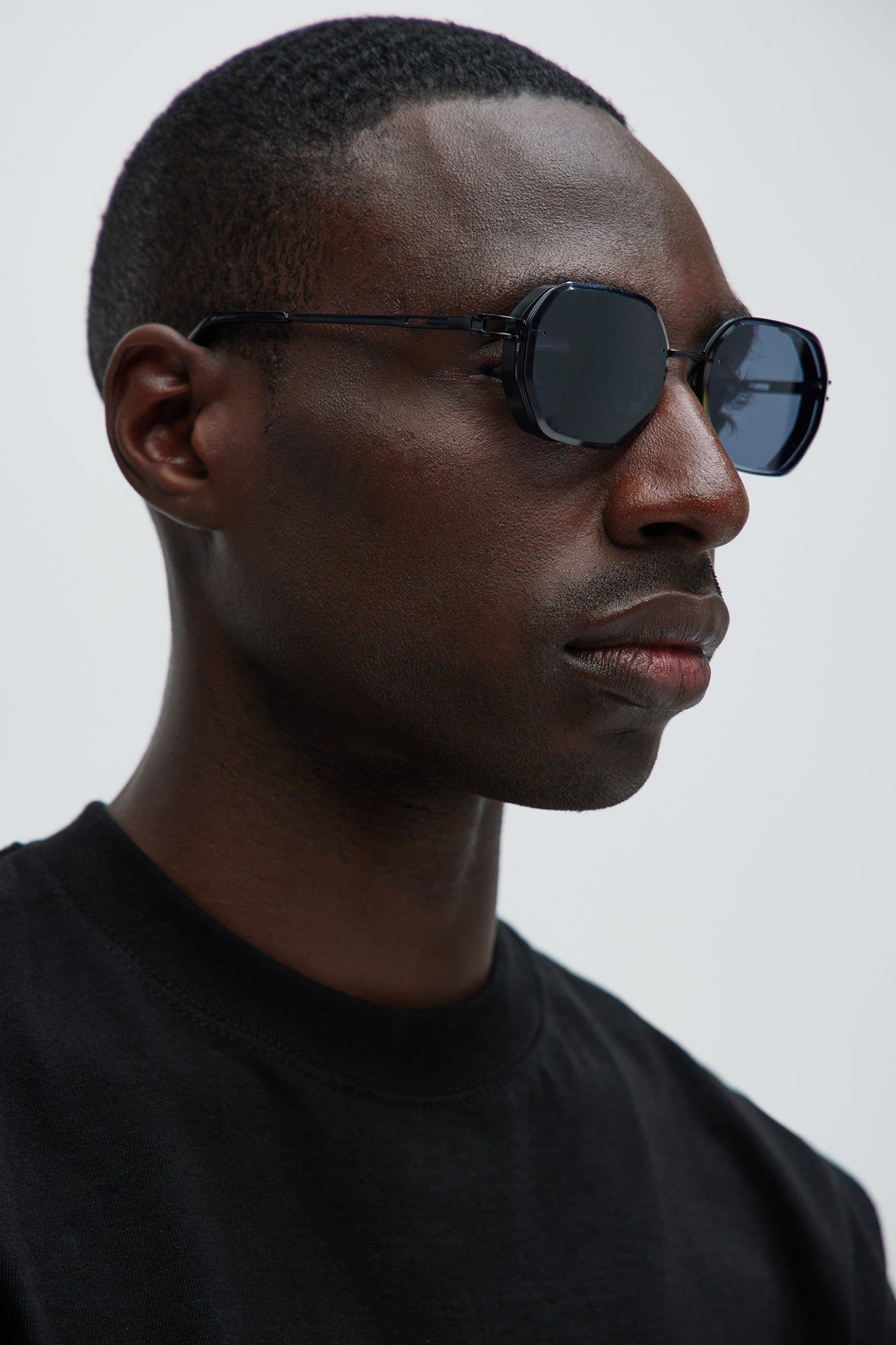 Inspect The Sunglasses - Black sold by Fashion Nova