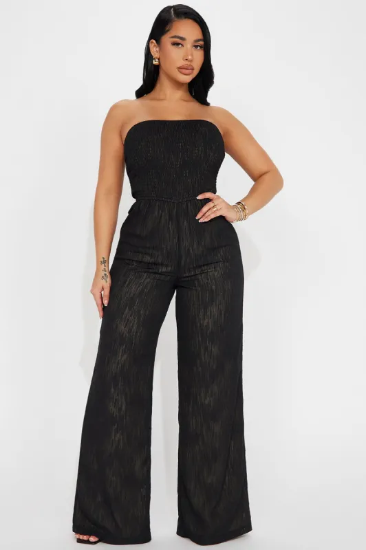 Love Lost Jumpsuit - Black made by Fashion Nova