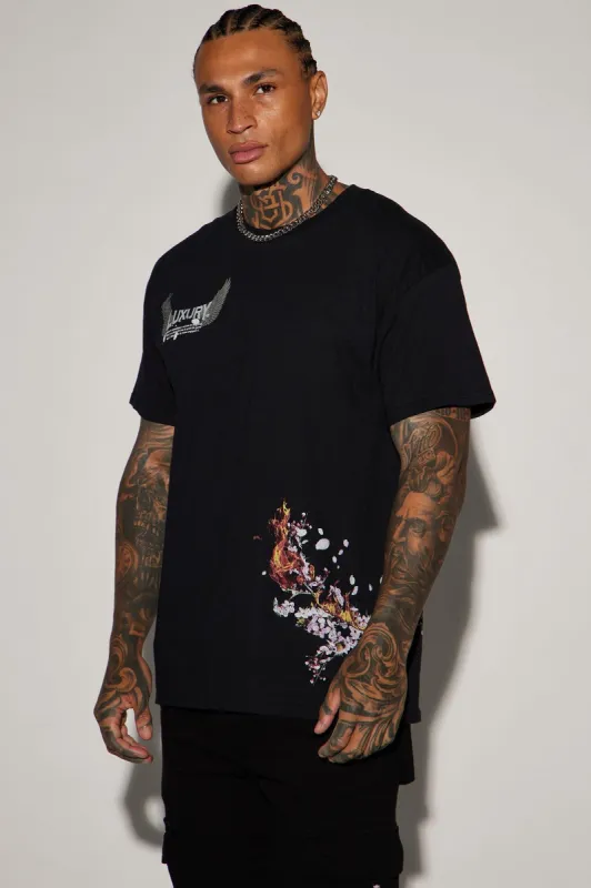 Luxury Ain't Free Short Sleeve Tee - Black sold by Fashion Nova