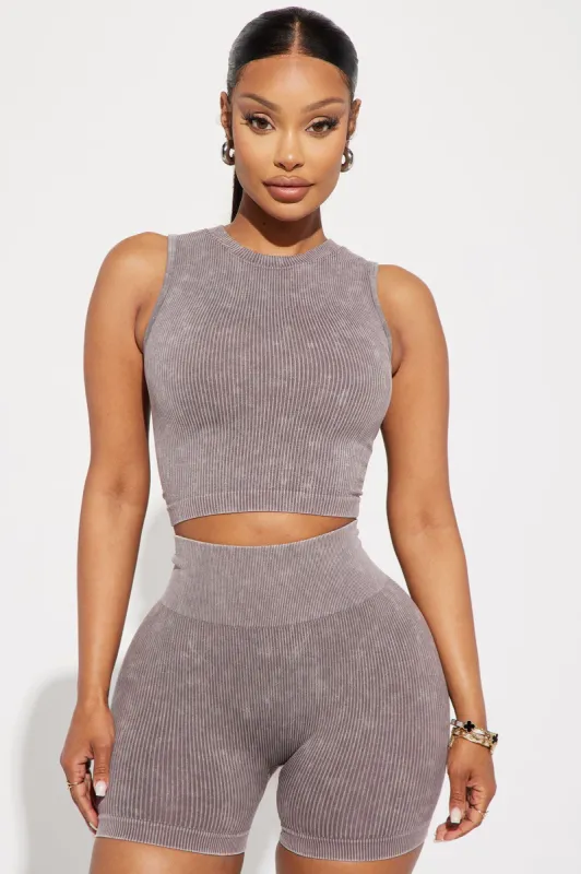 Stress Free Top - Mocha sold by Fashion Nova