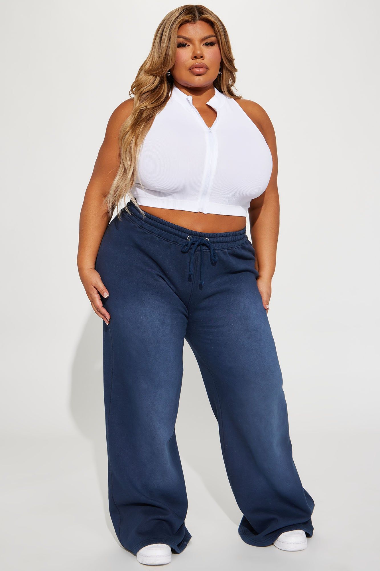 Gianna Washed Lounge Pant - Blue sold by Fashion Nova product image thumbnail 4