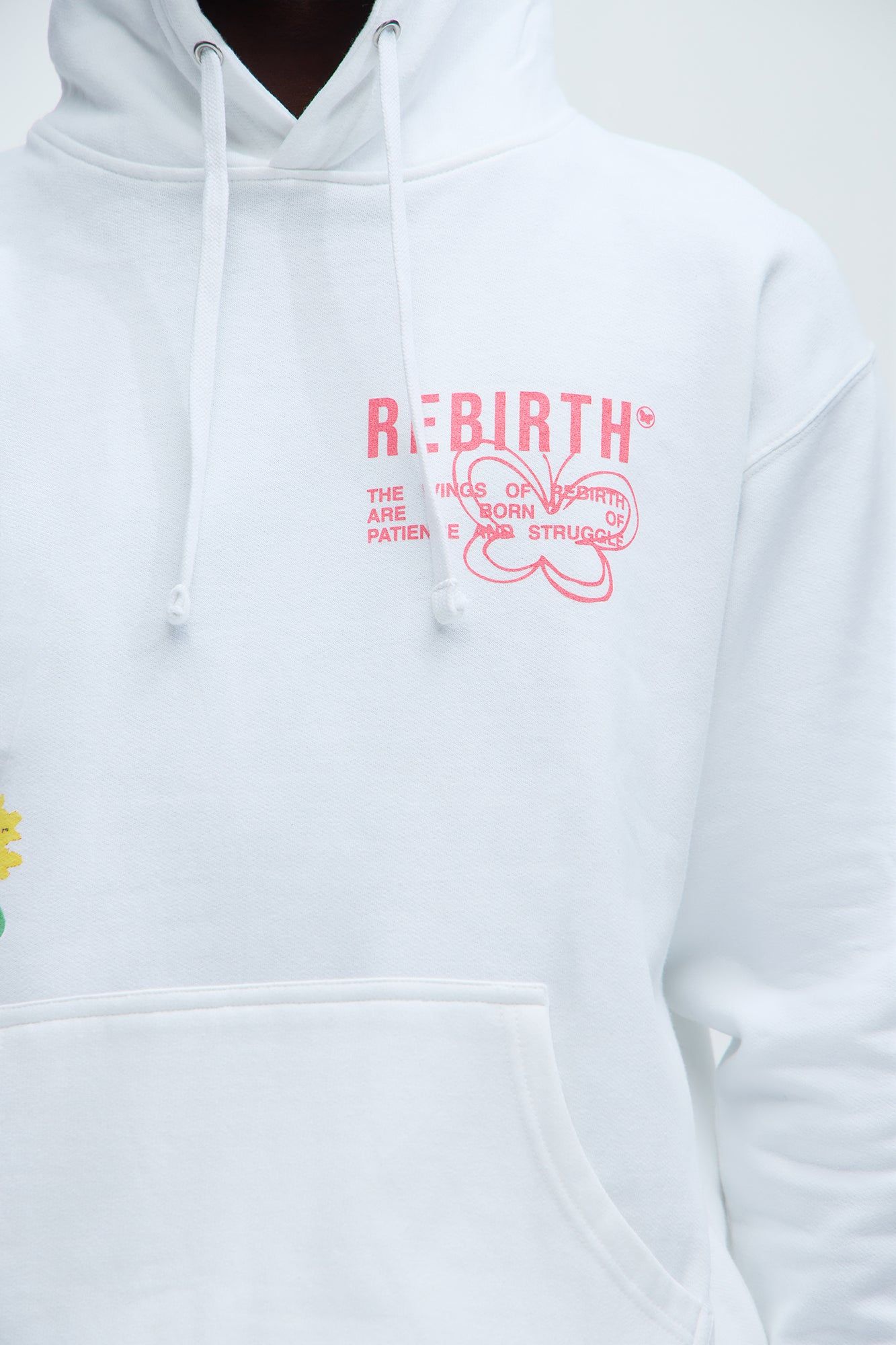 Wings of Rebirth Hoodie - White sold by Fashion Nova product image thumbnail 3