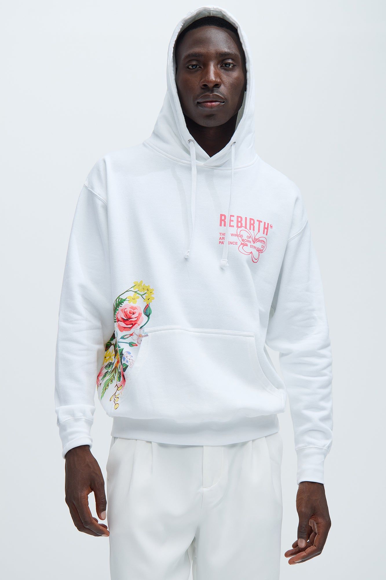 Wings of Rebirth Hoodie - White sold by Fashion Nova