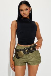 Boho Babe Belt - Black sold by Fashion Nova