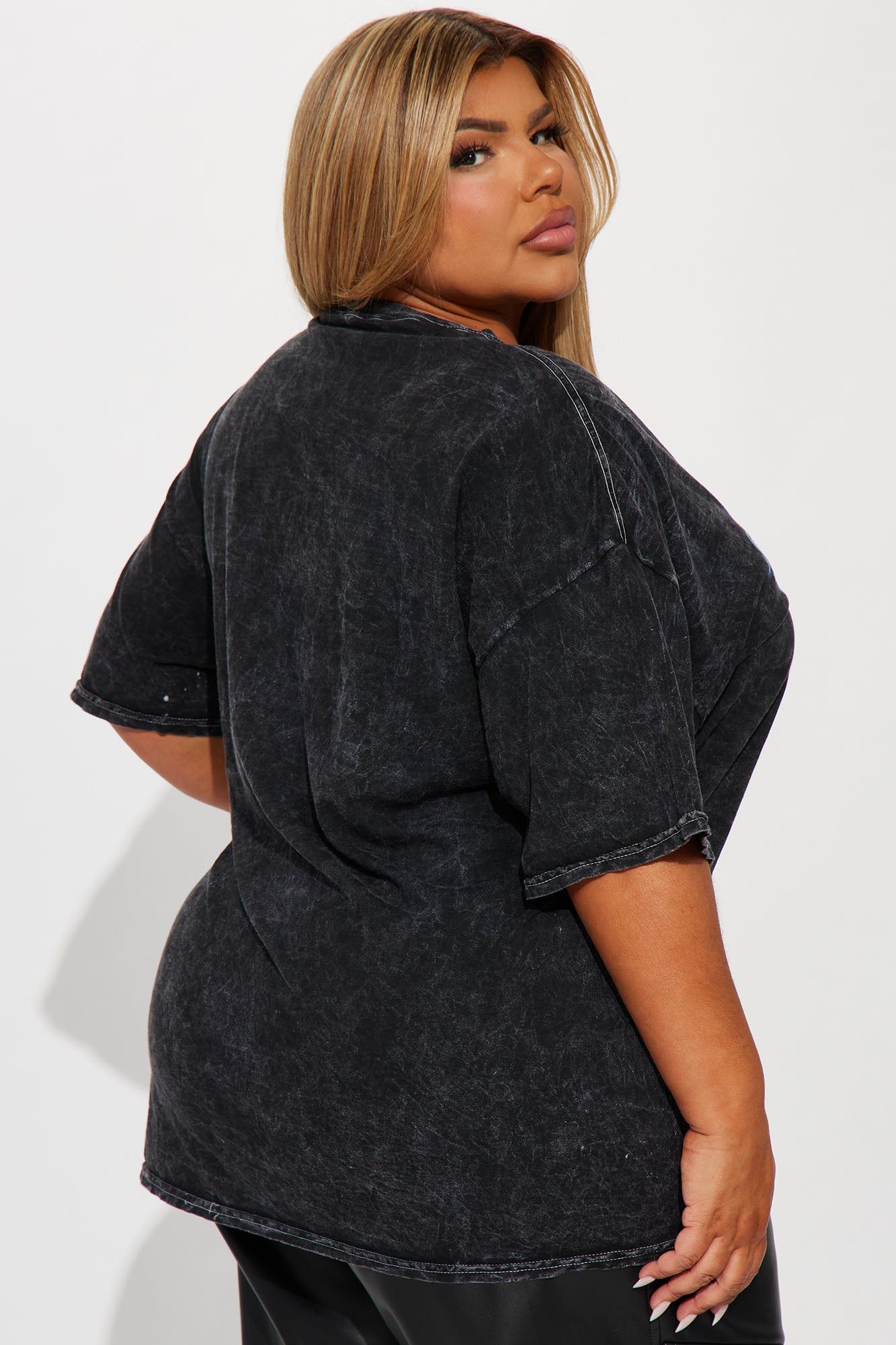 Pinky And The Brain Washed Tshirt - Black Wash sold by Fashion Nova product image thumbnail 7