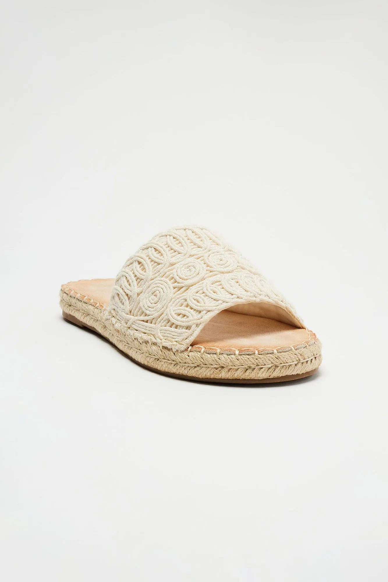 Leanne Flat Sandals - Beige sold by Fashion Nova product image thumbnail 2