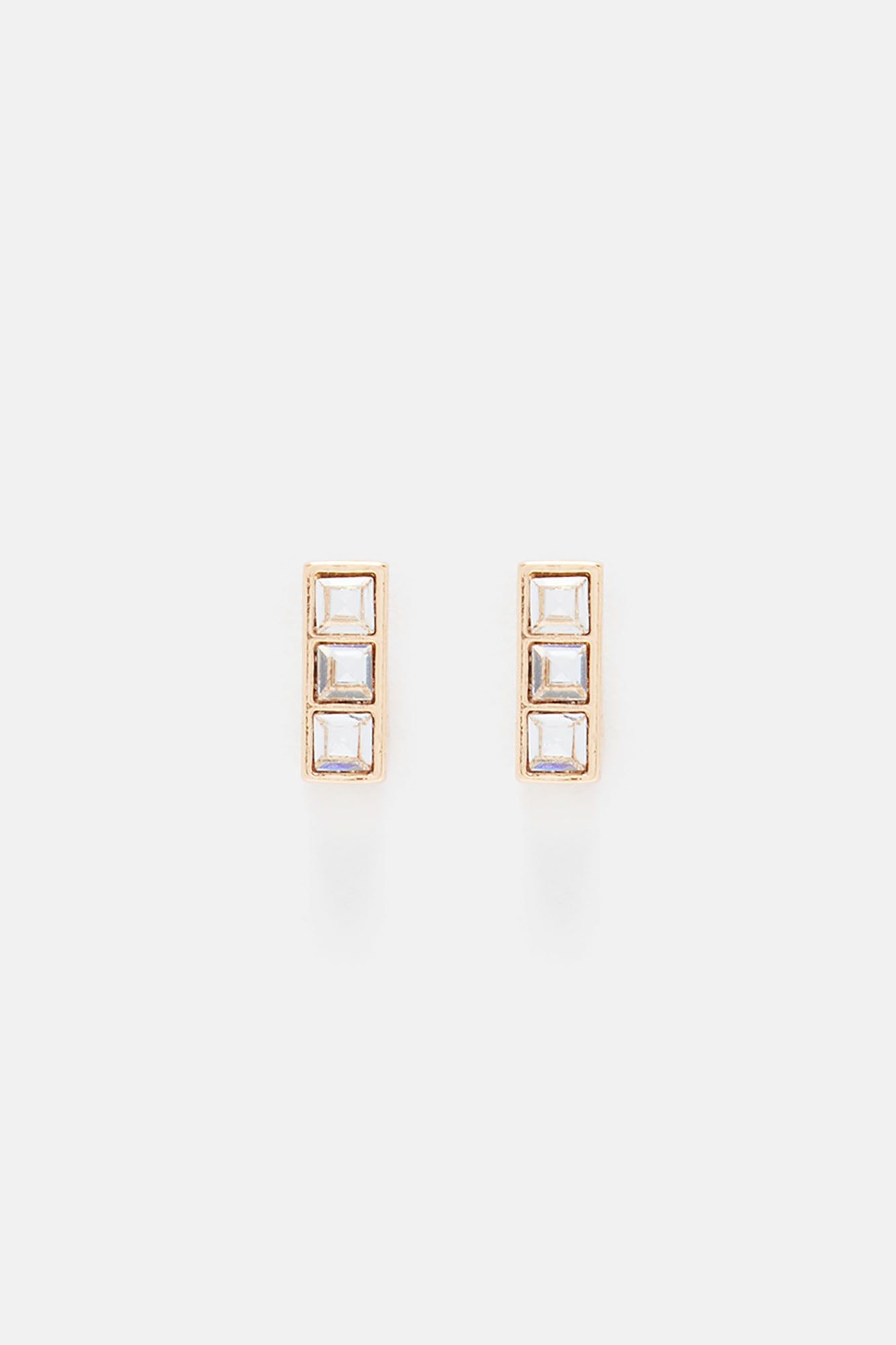 Stacked Up Earing Set - Gold sold by Fashion Nova product image thumbnail 3
