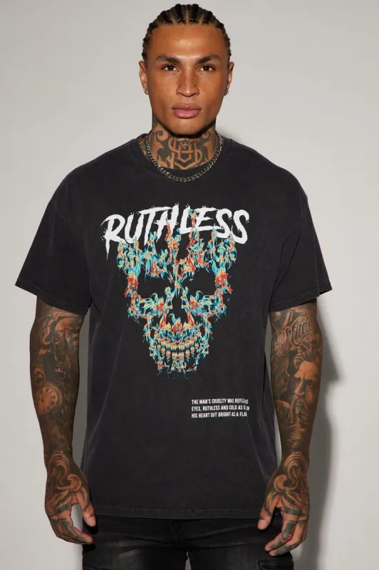 Ruthless By Nature Short Sleeve Tee - Black sold by Fashion Nova
