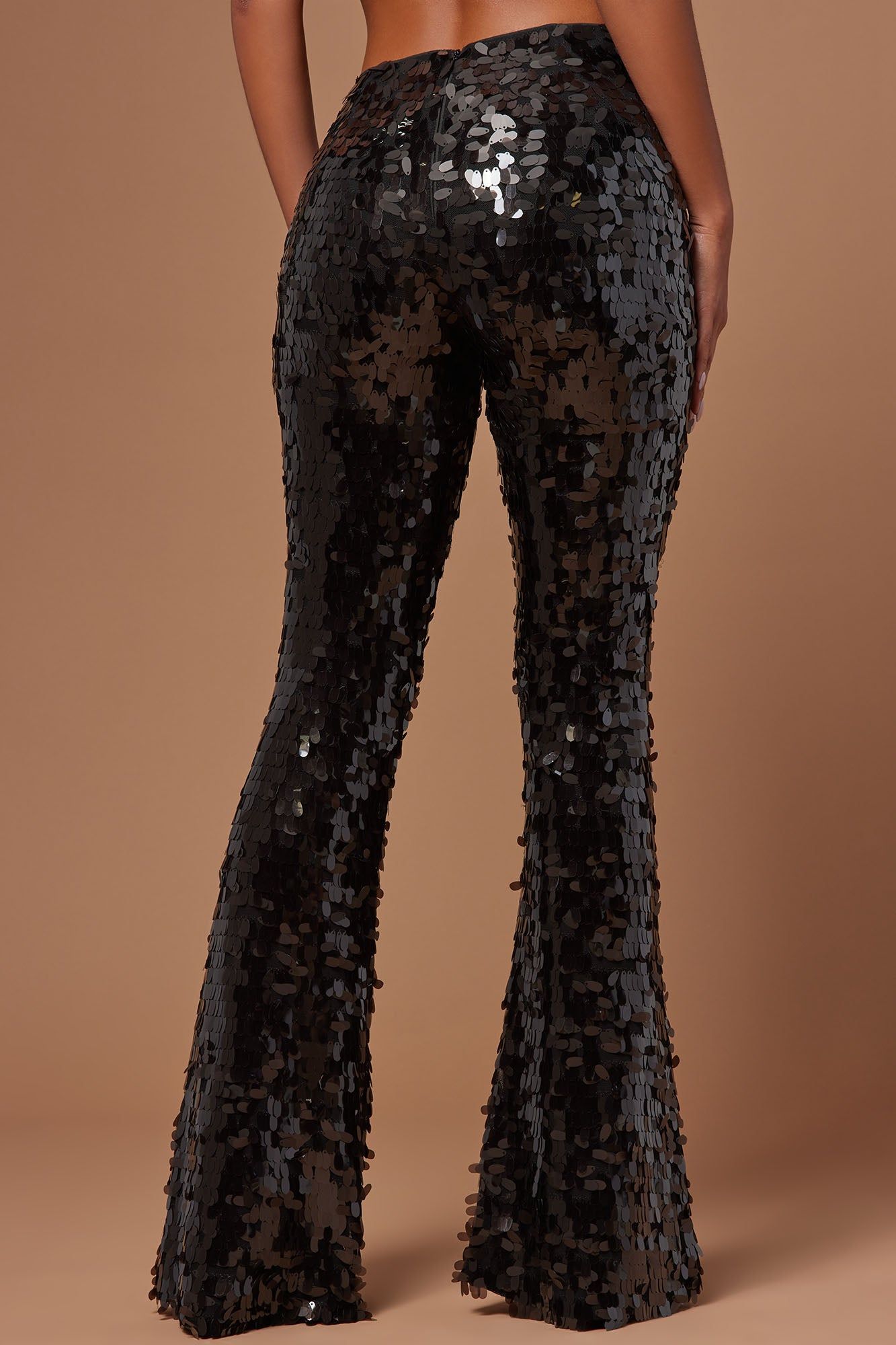 Yana Sequin Pant - Black sold by Fashion Nova product image thumbnail 3