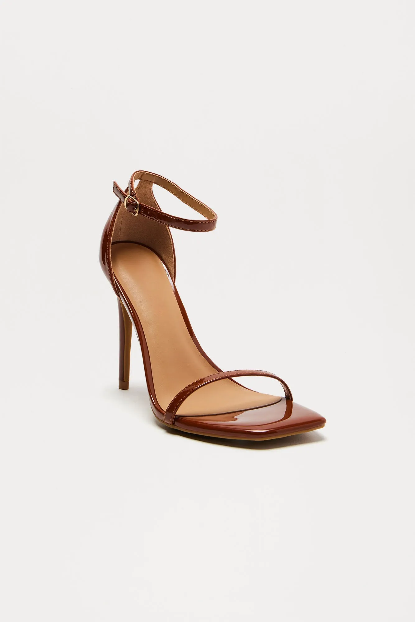 Linked Up Heels - Chestnut sold by Fashion Nova product image thumbnail 3