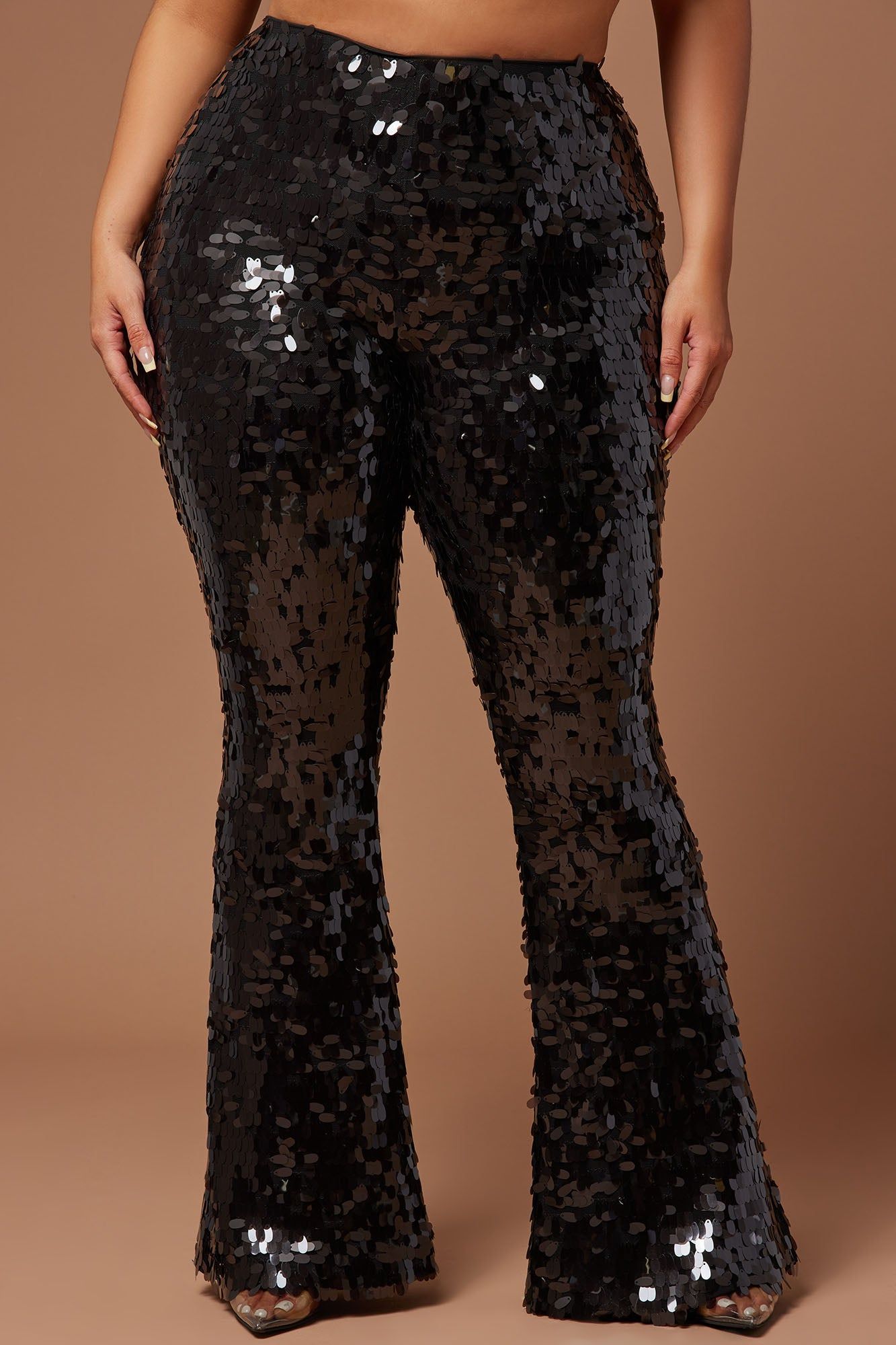 Yana Sequin Pant - Black sold by Fashion Nova product image thumbnail 5