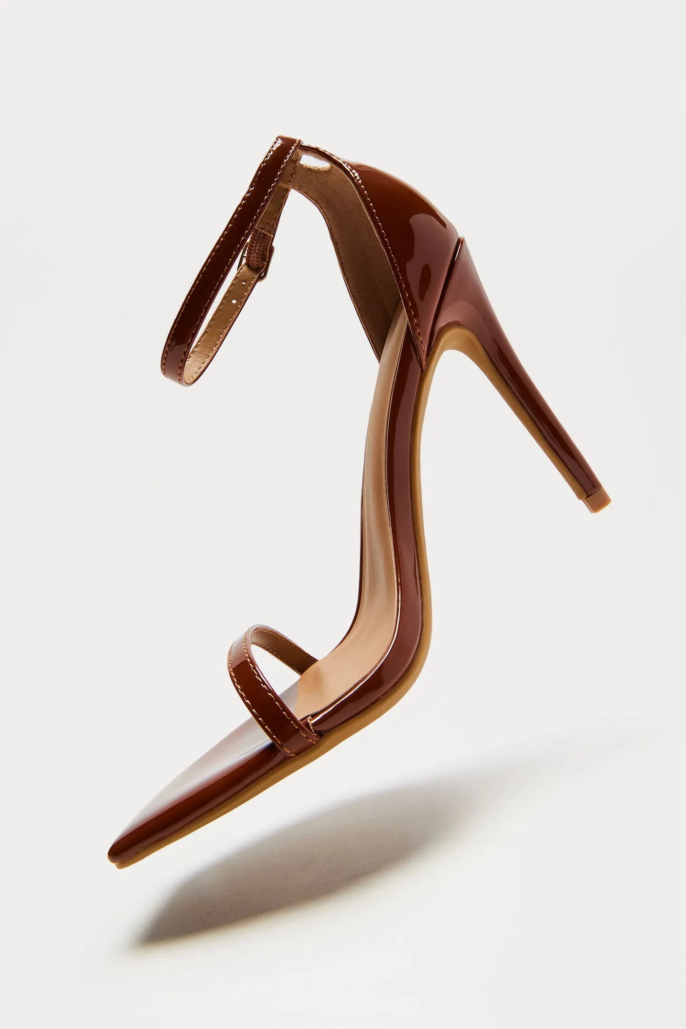 Linked Up Heels - Chestnut sold by Fashion Nova product image thumbnail 5
