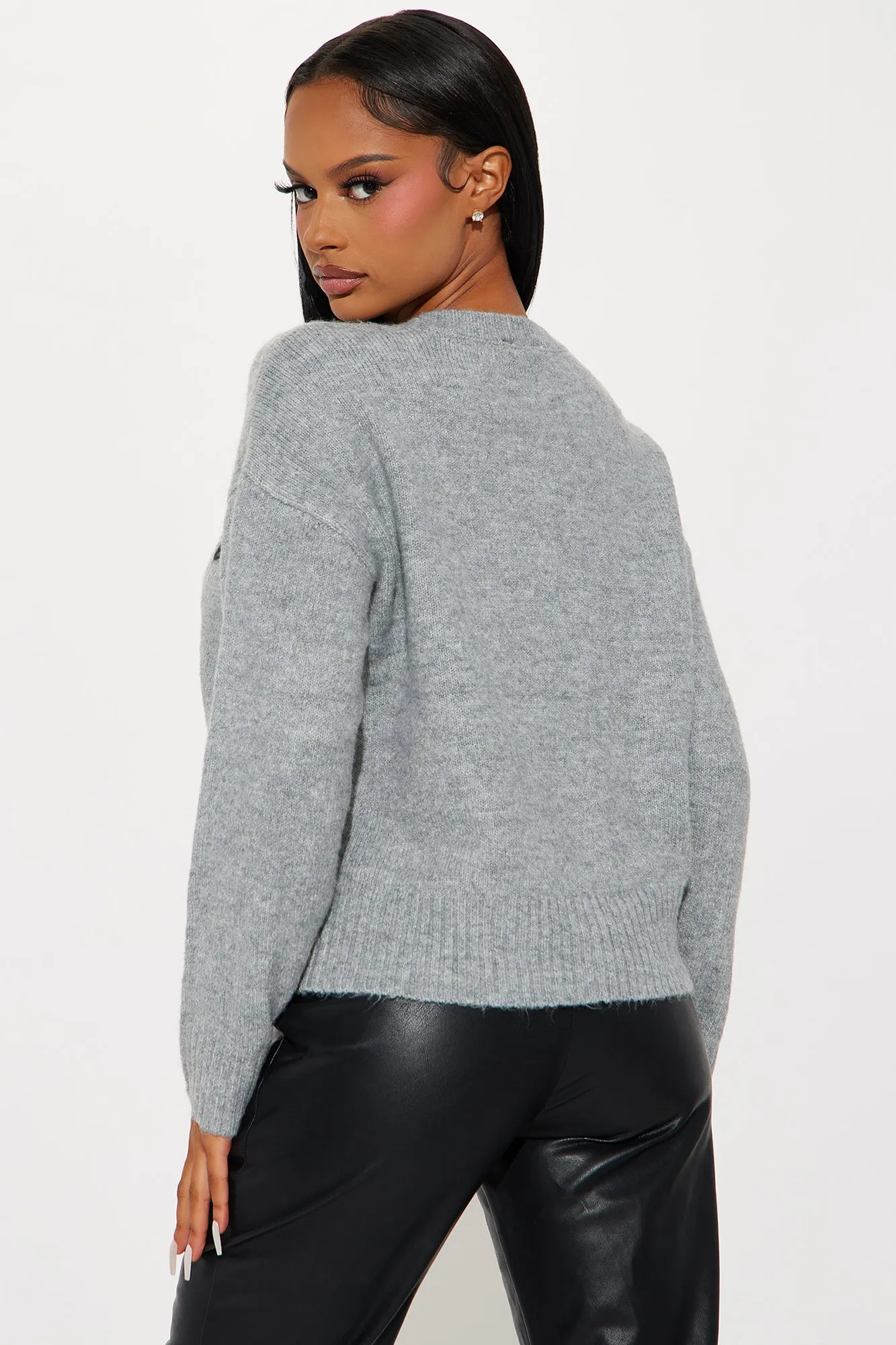 Rockstar Sweater - Grey/combo sold by Fashion Nova product image thumbnail 3