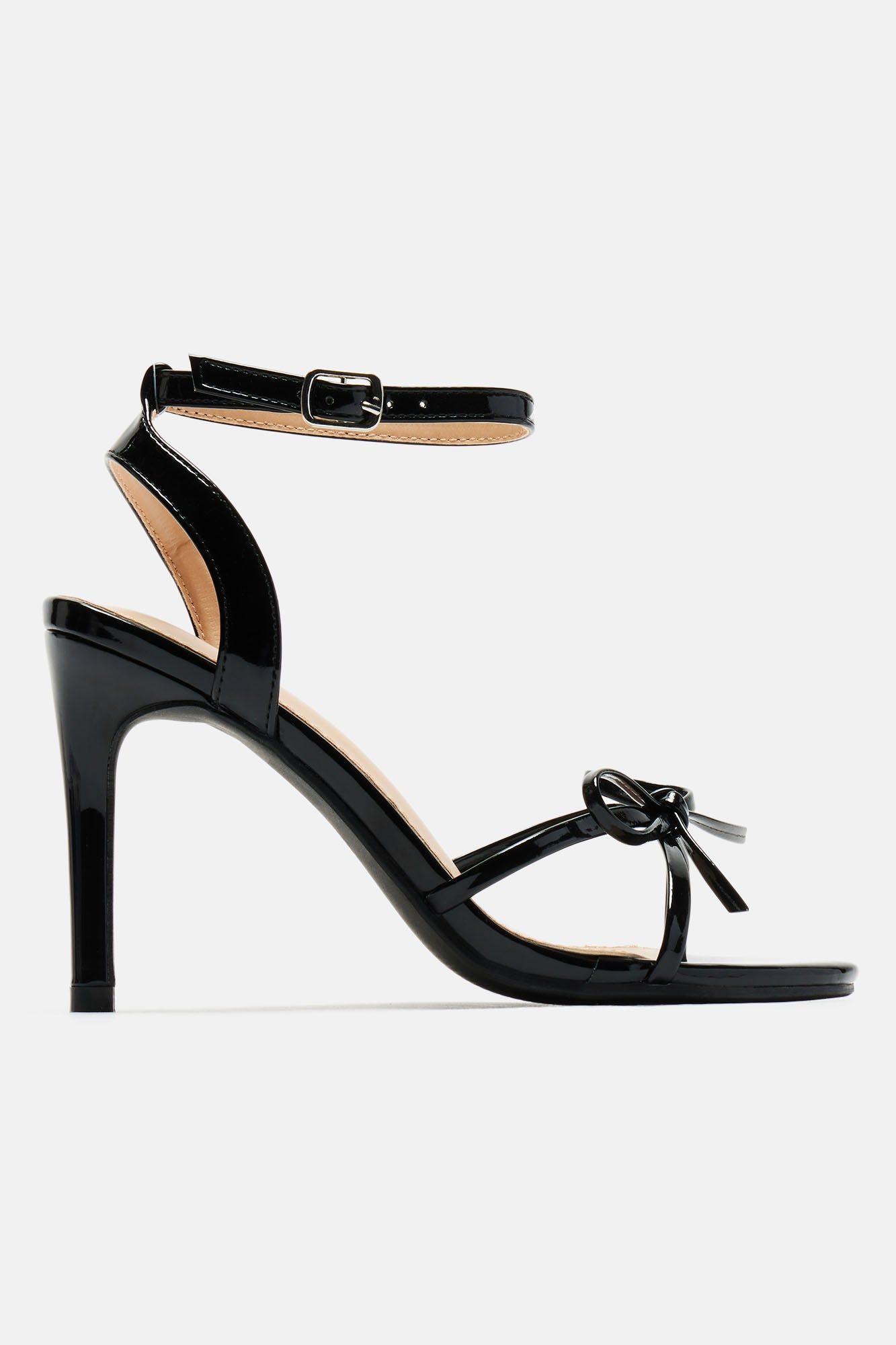 Eden Heeled Sandals - Black sold by Fashion Nova product image thumbnail 4