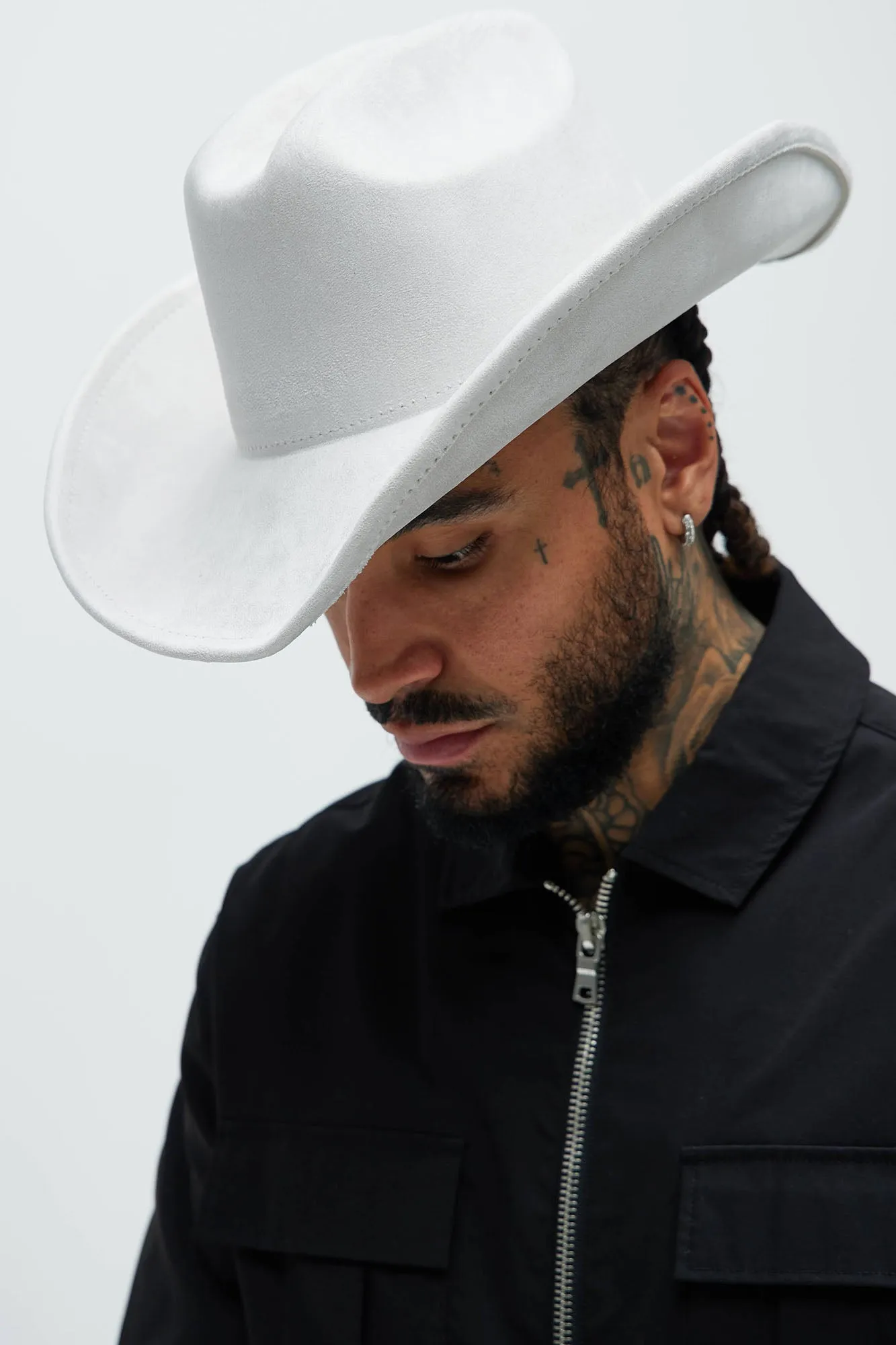 Rocco Cowboy Hat - Stone sold by Fashion Nova