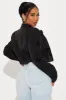 A Different Touch Cropped Blazer - Black sold by Fashion Nova