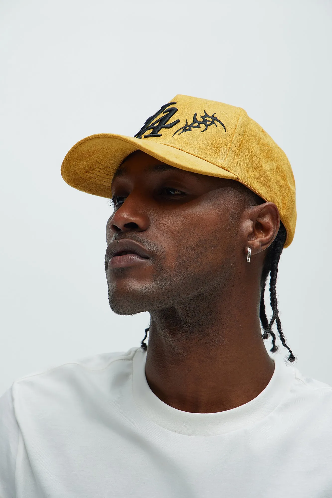 La Tattoo Inspired Snapback Hat - Mustard sold by Fashion Nova product image thumbnail 2