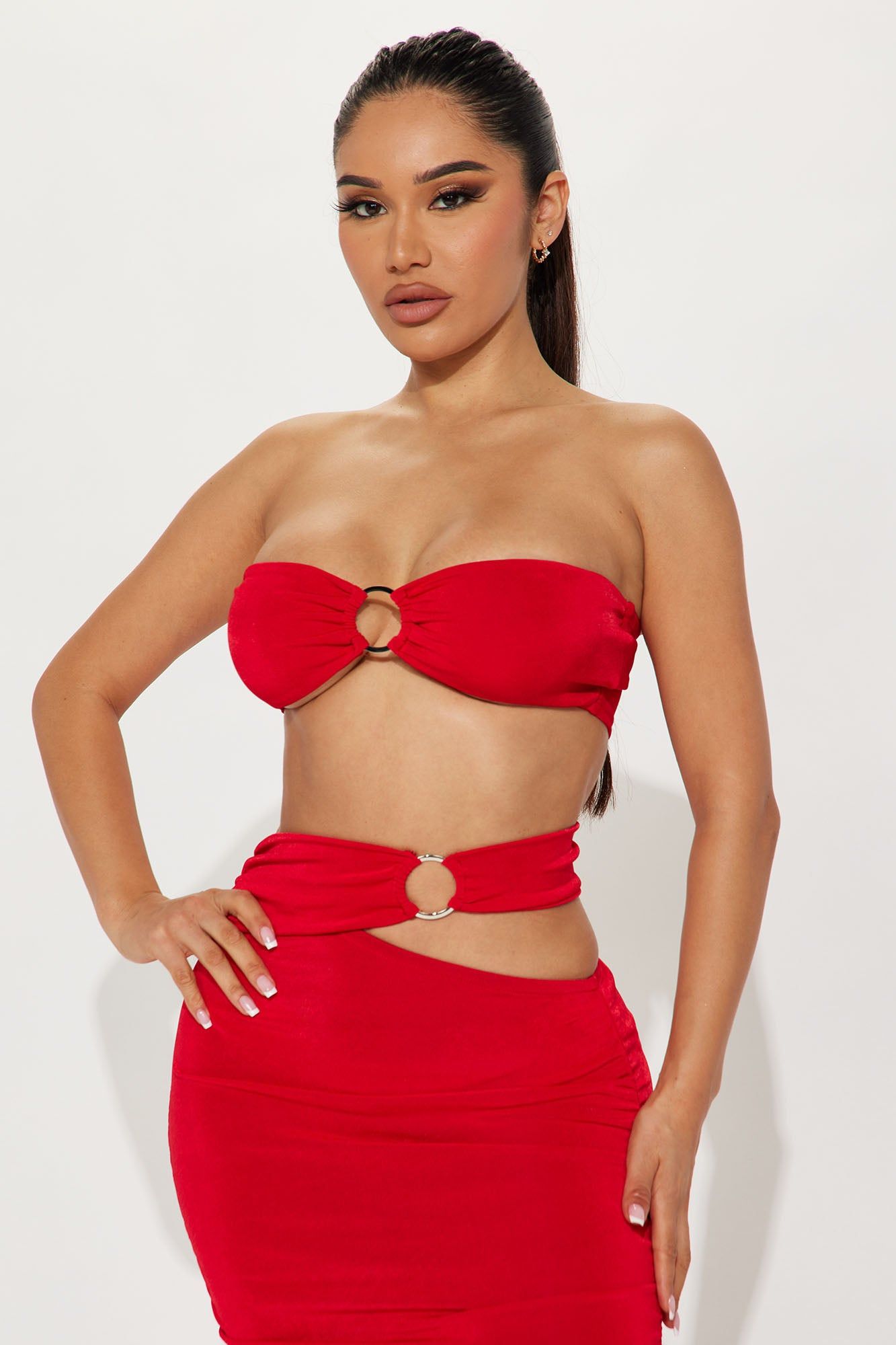 Sunniva Skirt Set - Red sold by Fashion Nova product image thumbnail 2
