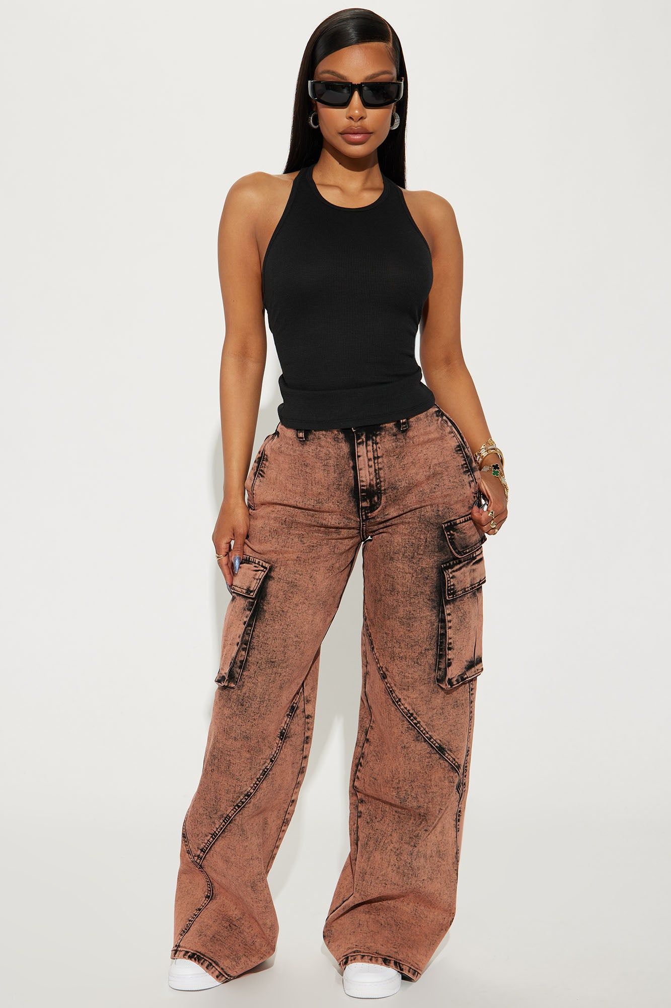 Diana High Neck Top - Black sold by Fashion Nova product image thumbnail 2