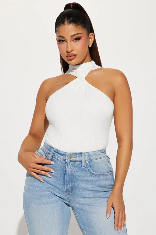 Same Old Ways Bodysuit - Ivory sold by Fashion Nova