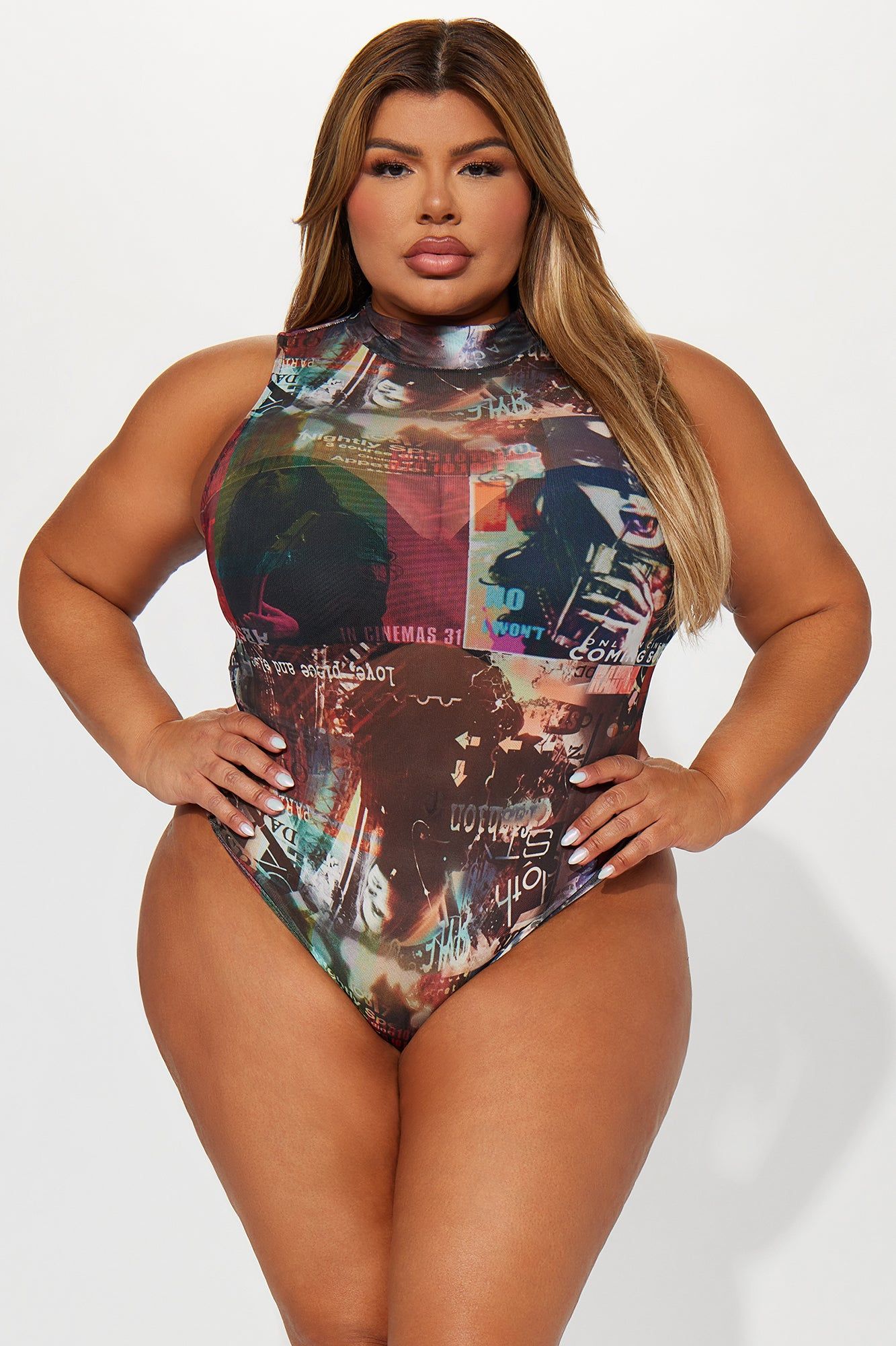 No Course Mesh Legging Set - Black/combo sold by Fashion Nova product image thumbnail 6