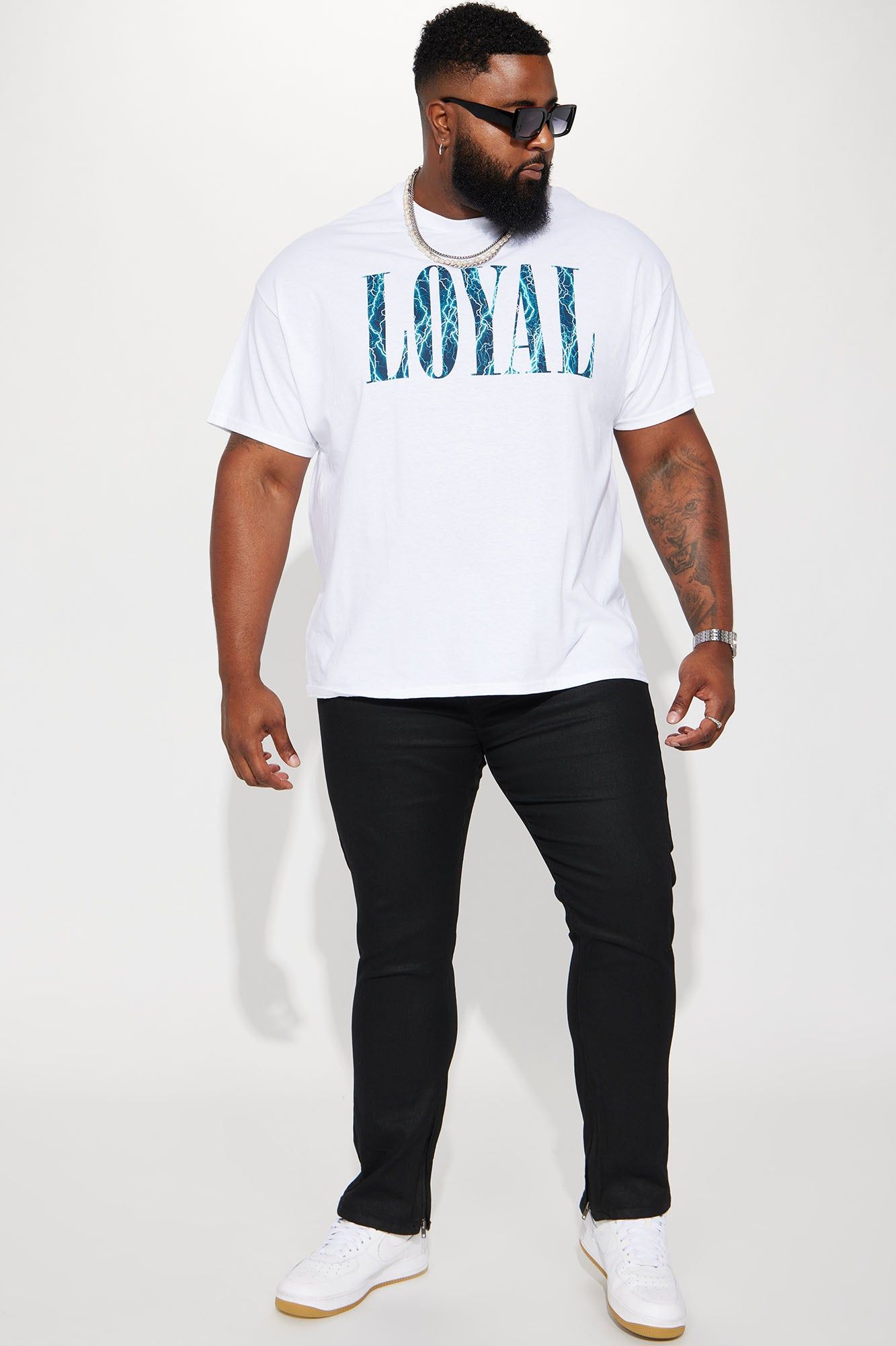 Loyal Short Sleeve Tee - White sold by Fashion Nova product image thumbnail 5