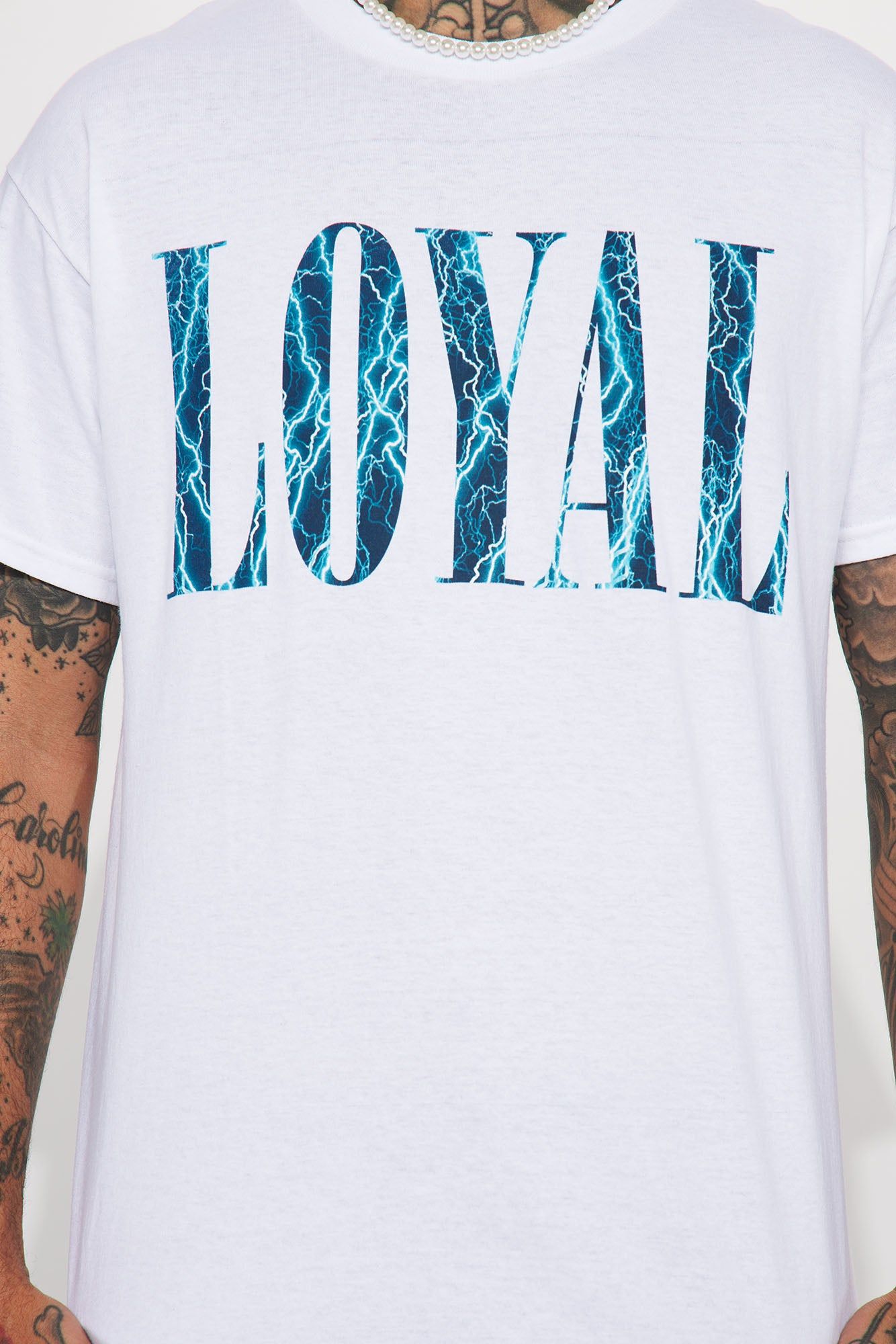 Loyal Short Sleeve Tee - White sold by Fashion Nova product image thumbnail 3
