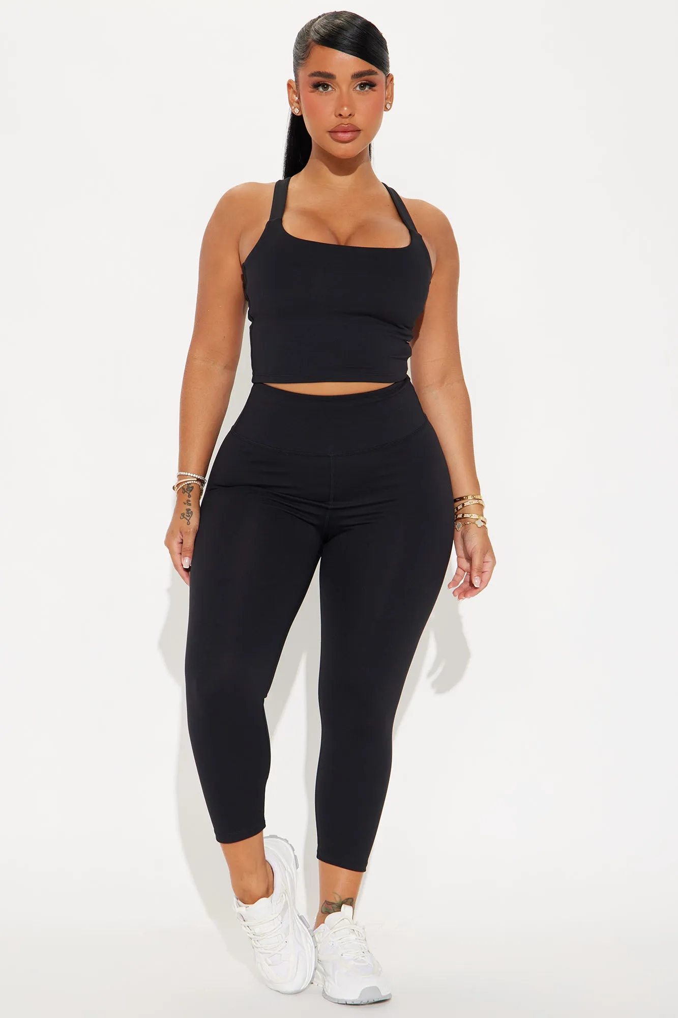 Flexibility Super Soft Active Top - Black sold by Fashion Nova product image thumbnail 2