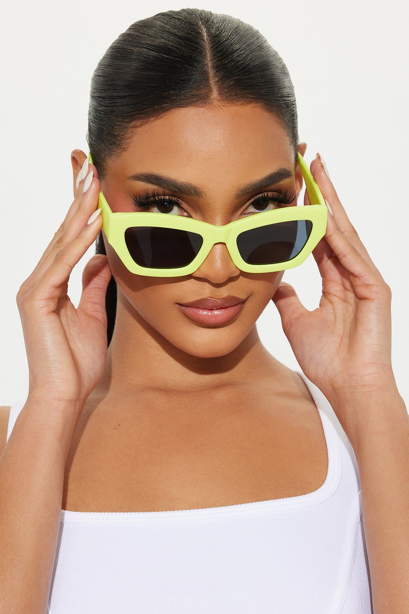 On The Road Sunglasses - Green sold by Fashion Nova