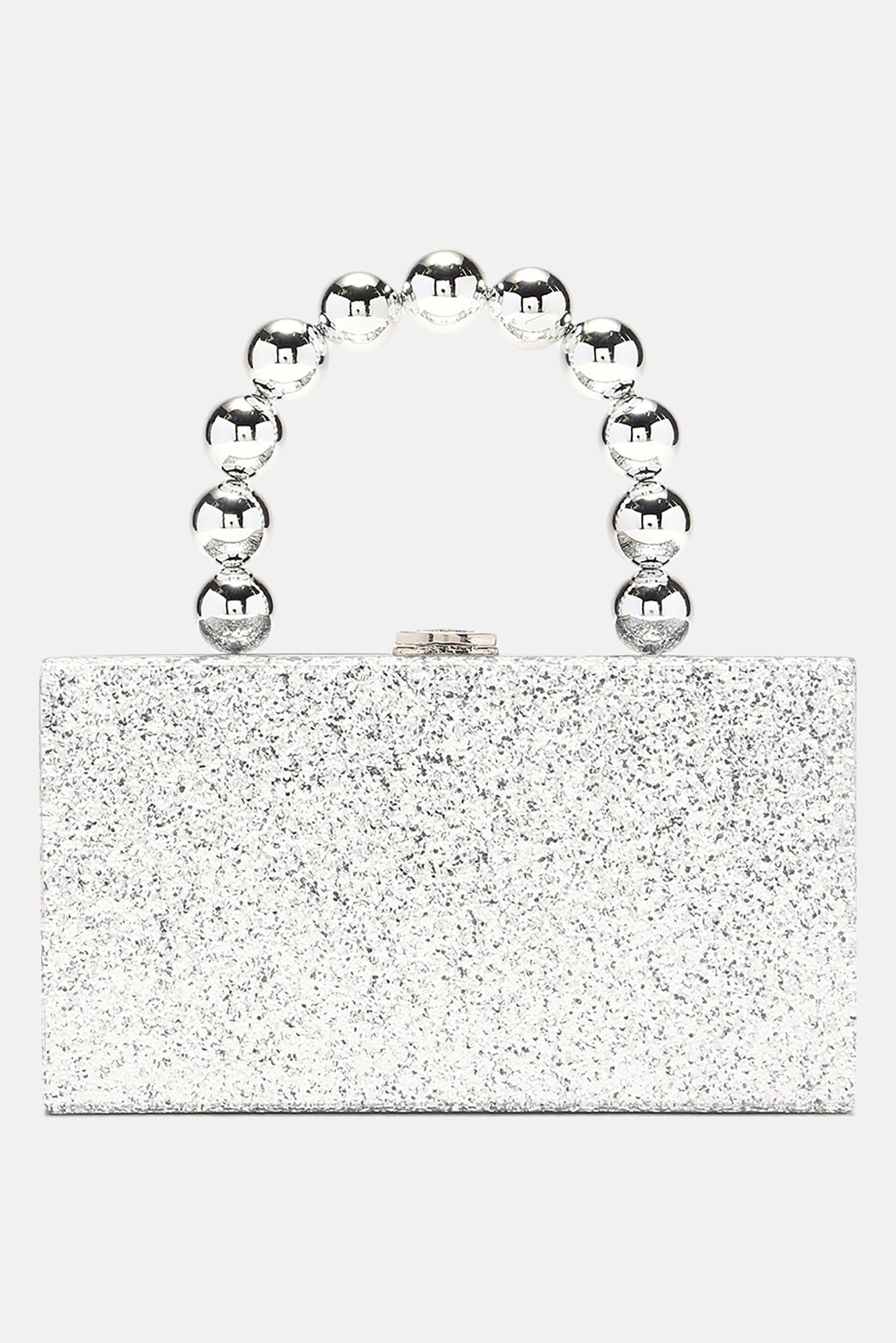 Glitter Girl Clutch - Silver sold by Fashion Nova product image thumbnail 4