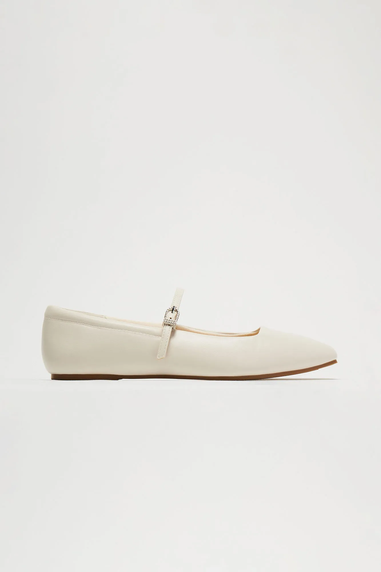 Faded Love Flats - Off White sold by Fashion Nova product image thumbnail 4