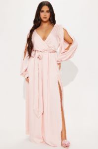 Belle Maxi Dress - Blush sold by Fashion Nova