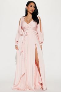 Belle Maxi Dress - Blush sold by Fashion Nova