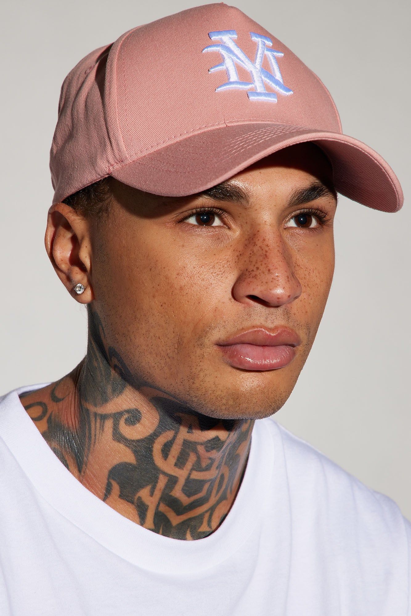 NY Snapback Hat - Mauve sold by Fashion Nova