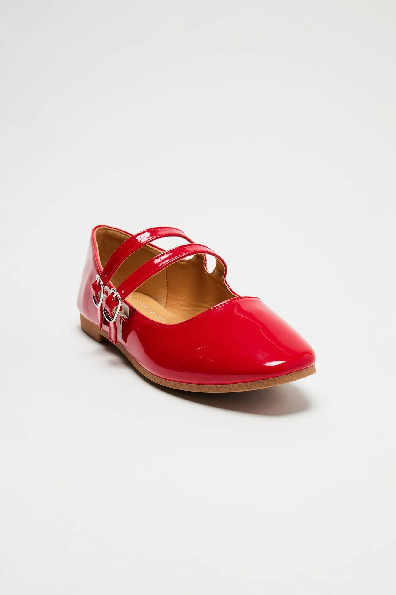 Strollin' Around Mary Jane Flats - Red sold by Fashion Nova product image thumbnail 2