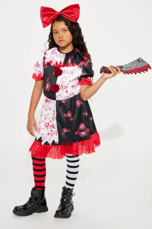 Mini Killer Clown Costume - Black/Red sold by Fashion Nova