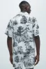 Pagoda Shirt - Black/White sold by Fashion Nova