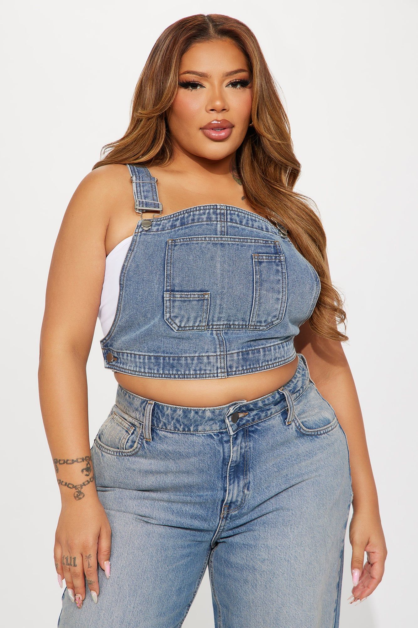 Southern Belle Denim Top - Light Wash sold by Fashion Nova product image thumbnail 4