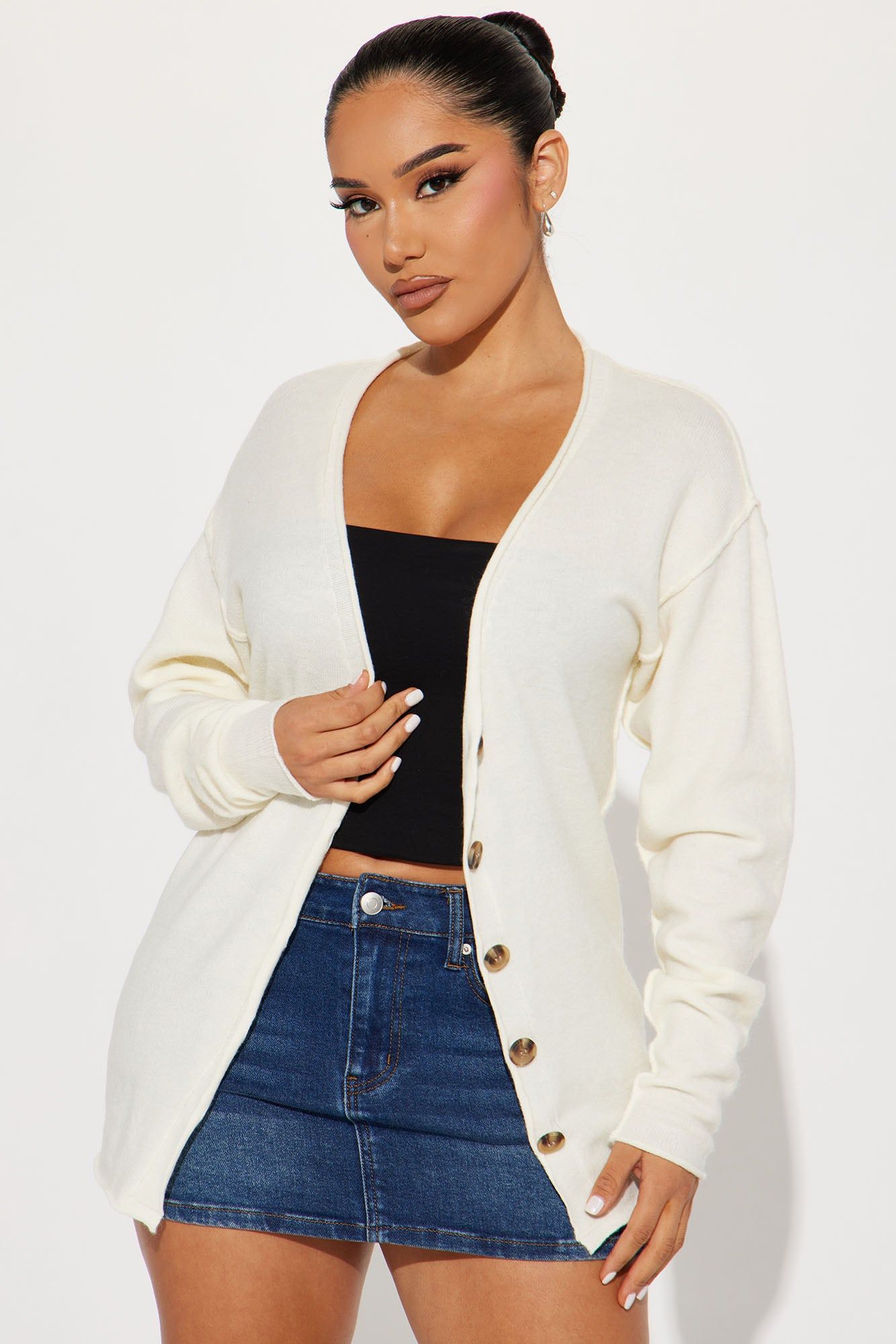 Pure Intentions Cardigan - Cream sold by Fashion Nova
