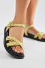 Jenni Platform Sandals - Green sold by Fashion Nova