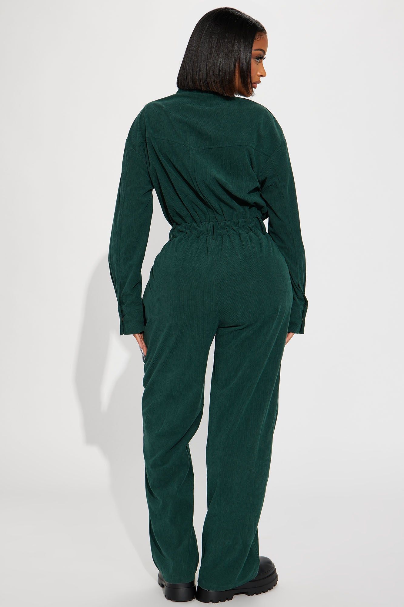 Only Forever Corduroy Jumpsuit - Hunter sold by Fashion Nova product image thumbnail 3