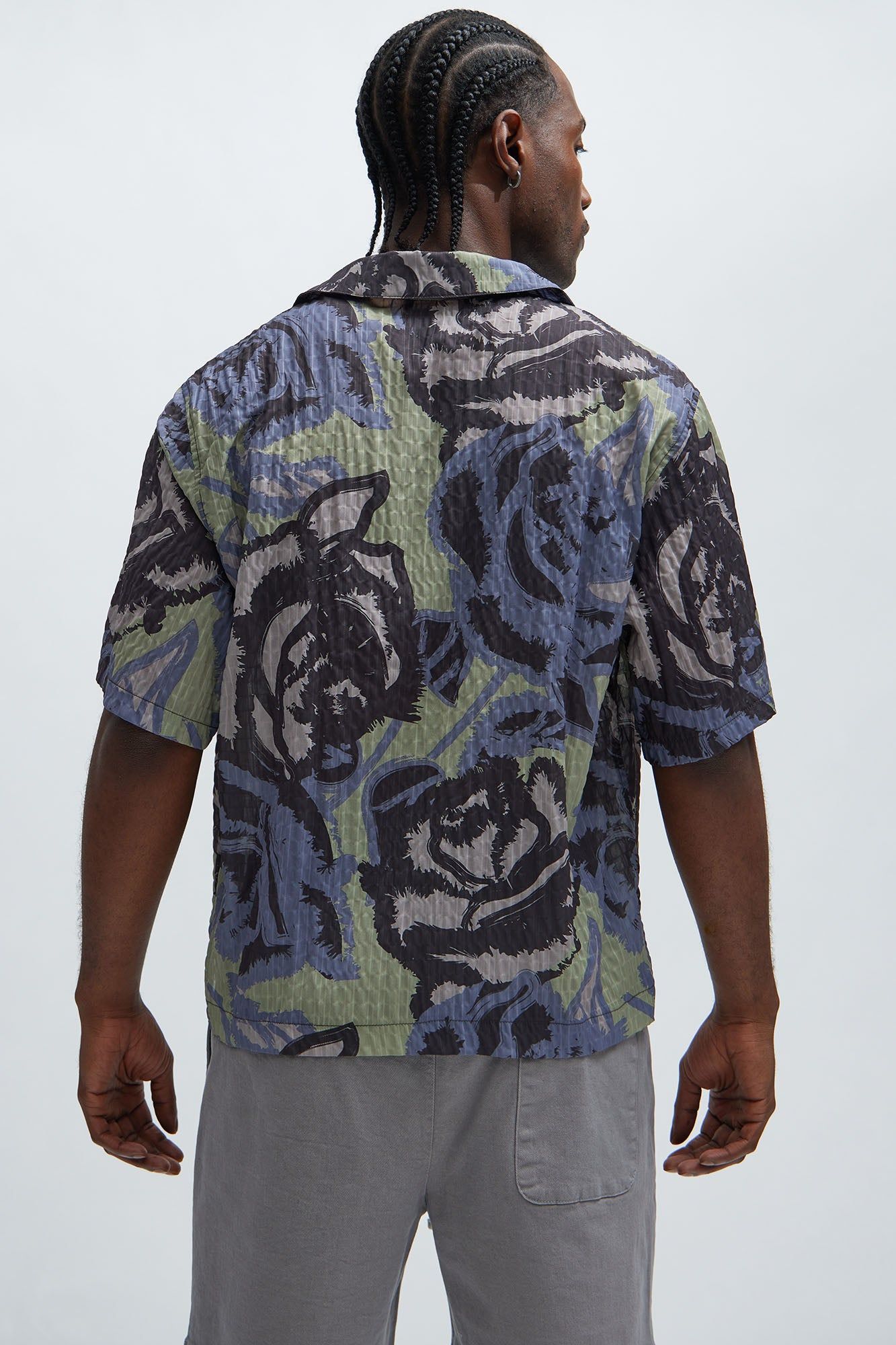 Static Textured Shirt - Black/combo sold by Fashion Nova product image thumbnail 4