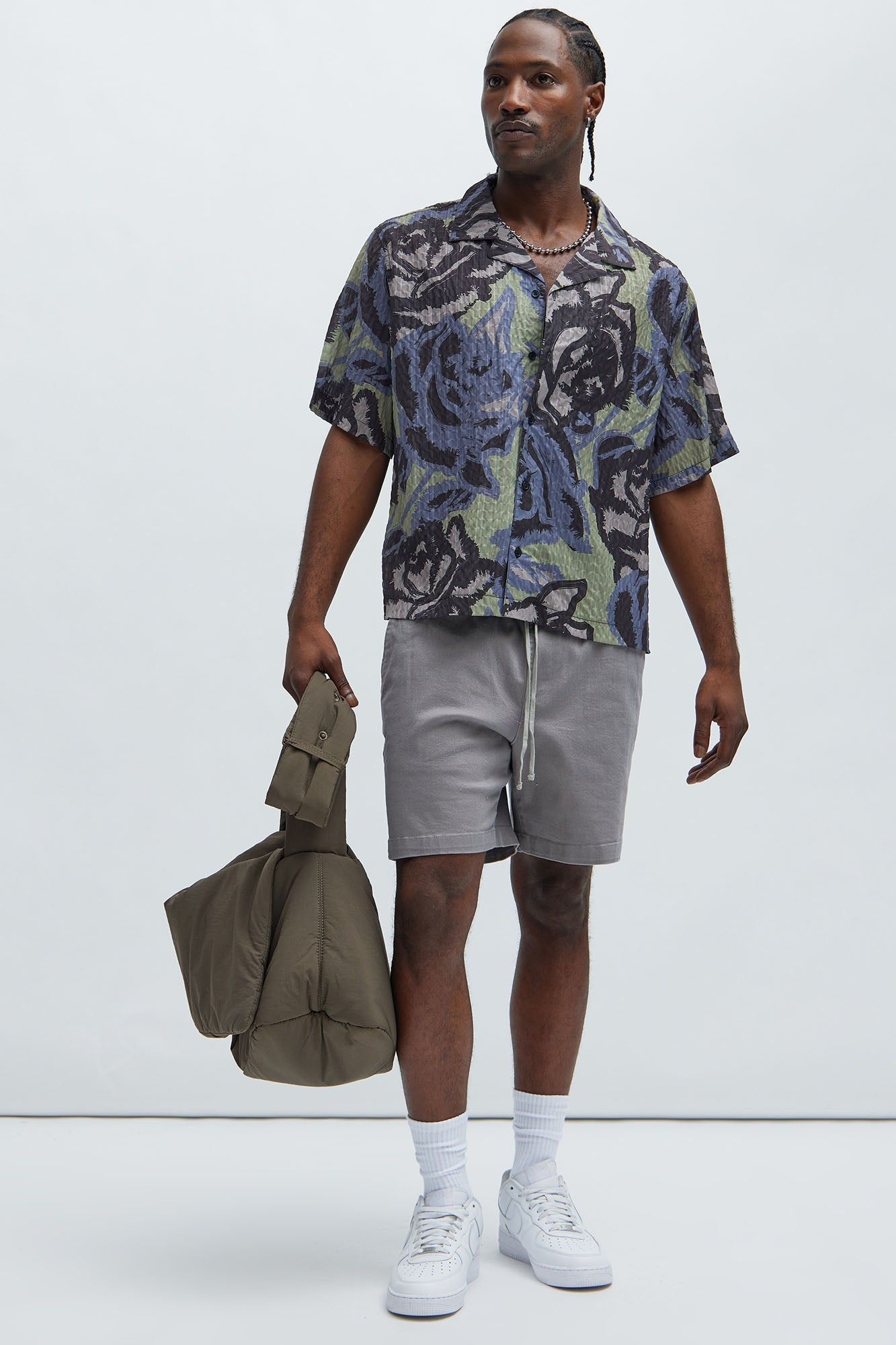 Static Textured Shirt - Black/combo sold by Fashion Nova product image thumbnail 2