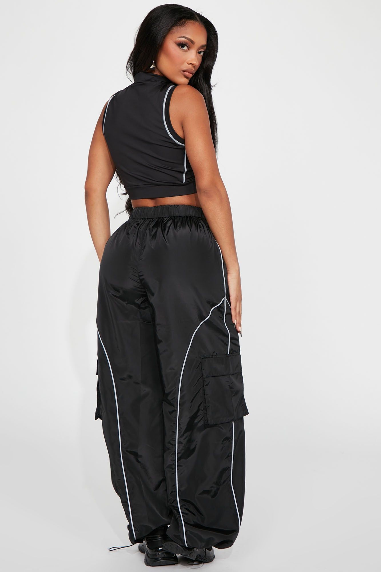 Keep Going Jogger Set - Black sold by Fashion Nova product image thumbnail 3