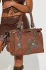 Jesus Take The Wheel Tote Bag - Brown sold by Fashion Nova