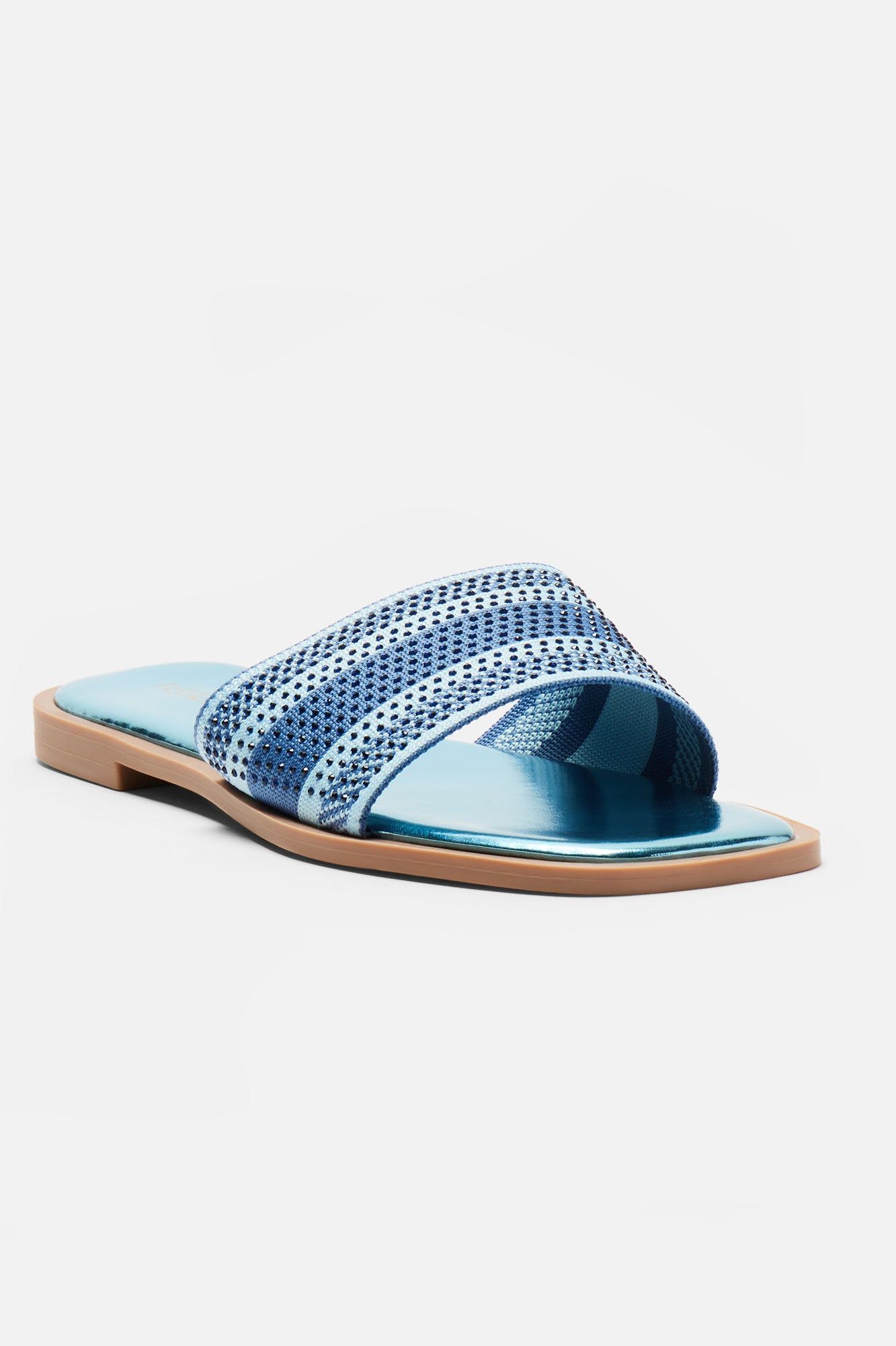 Official Girl Flat Sandals - Blue sold by Fashion Nova product image thumbnail 2