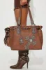 Jesus Take The Wheel Tote Bag - Brown sold by Fashion Nova