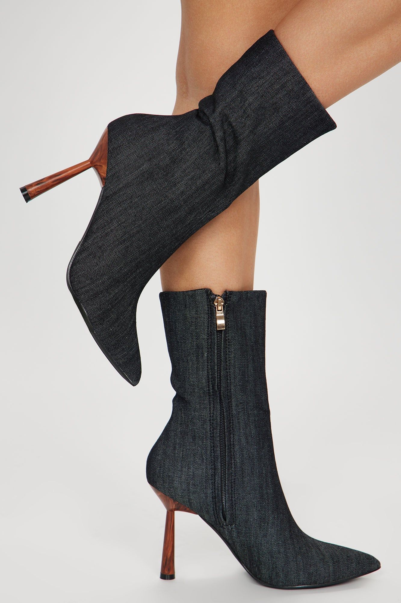 Oh So Chic Booties - Black sold by Fashion Nova product image thumbnail 2