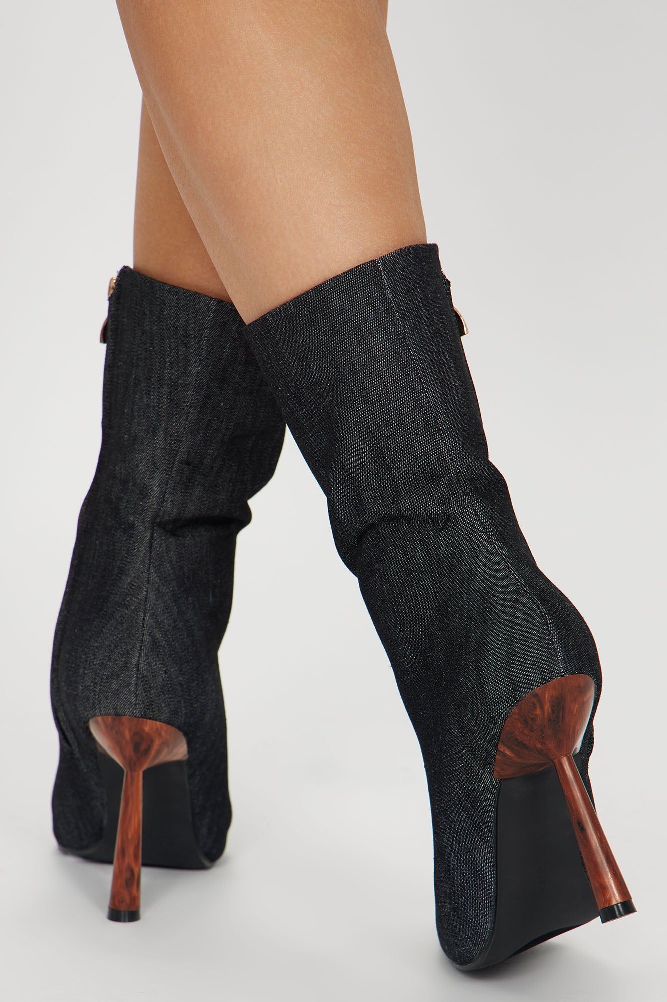Oh So Chic Booties - Black sold by Fashion Nova product image thumbnail 4